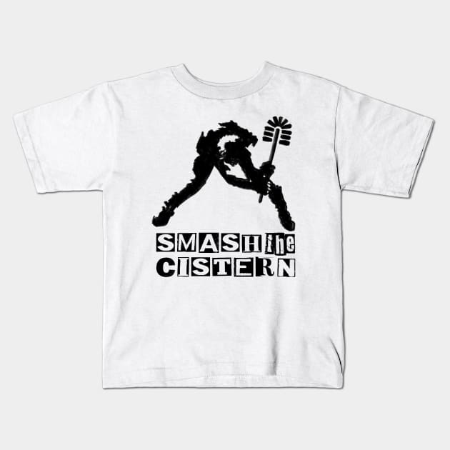 The Clash London Calling parody - Smash the Cistern Kids T-Shirt by ARTHE